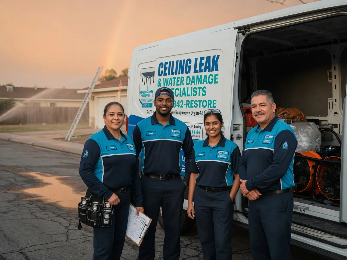 Ceiling Leak Cleanup company in East Montpelier, VT